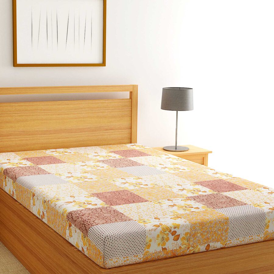 95 GSM Microfiber Single Bedsheet, , large image number null