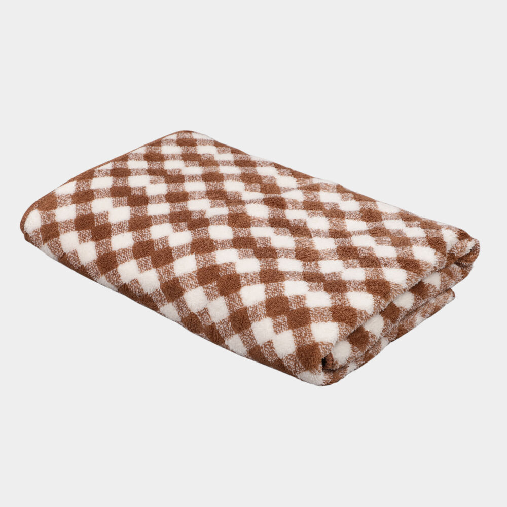 Home Beautiful                         200 GSM Brown Microfiber Bath Towel