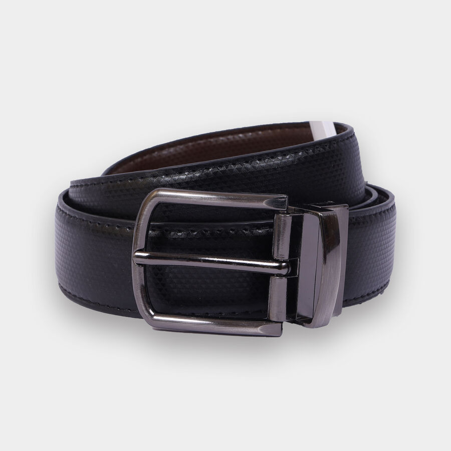 Men Formal Black Belt (32 in.), , large image number null