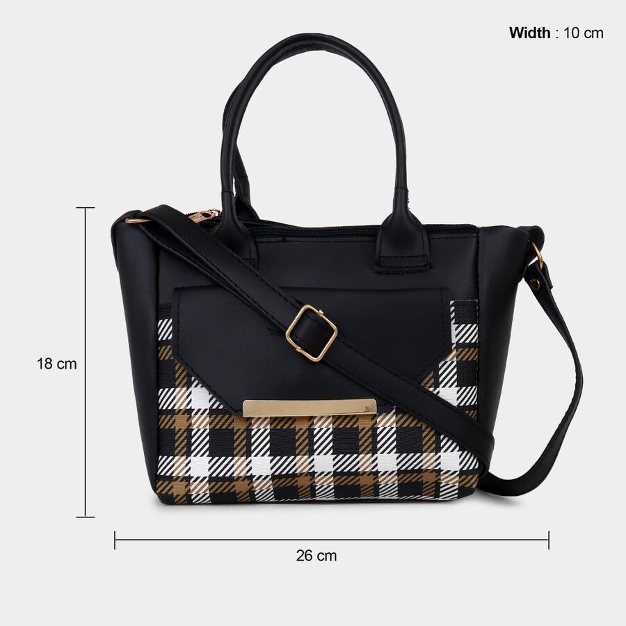 Women's Polyurethane Zipper Handbag, , large image number null