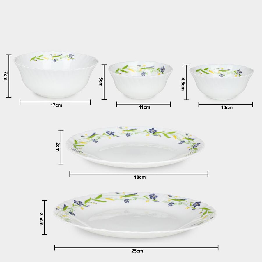 Opalware Dinner Set of 26, , large