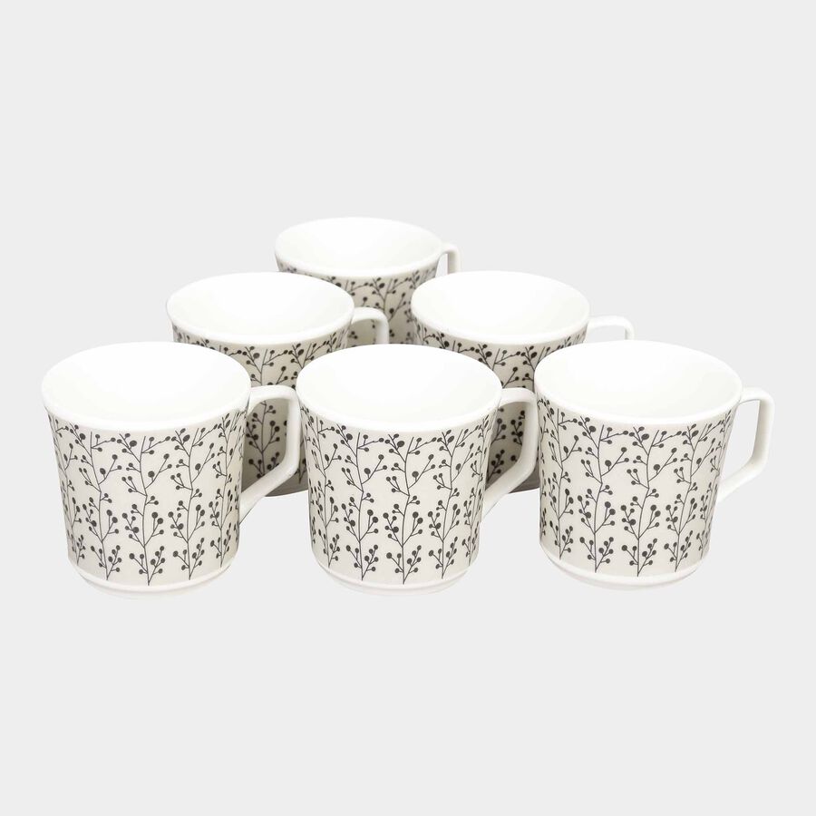 160 ml Bone China Mug Set of 6, , large image number null