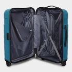 8-Wheel Blueish Green Polypropylene Hard Case Trolley, Medium, , small image number null
