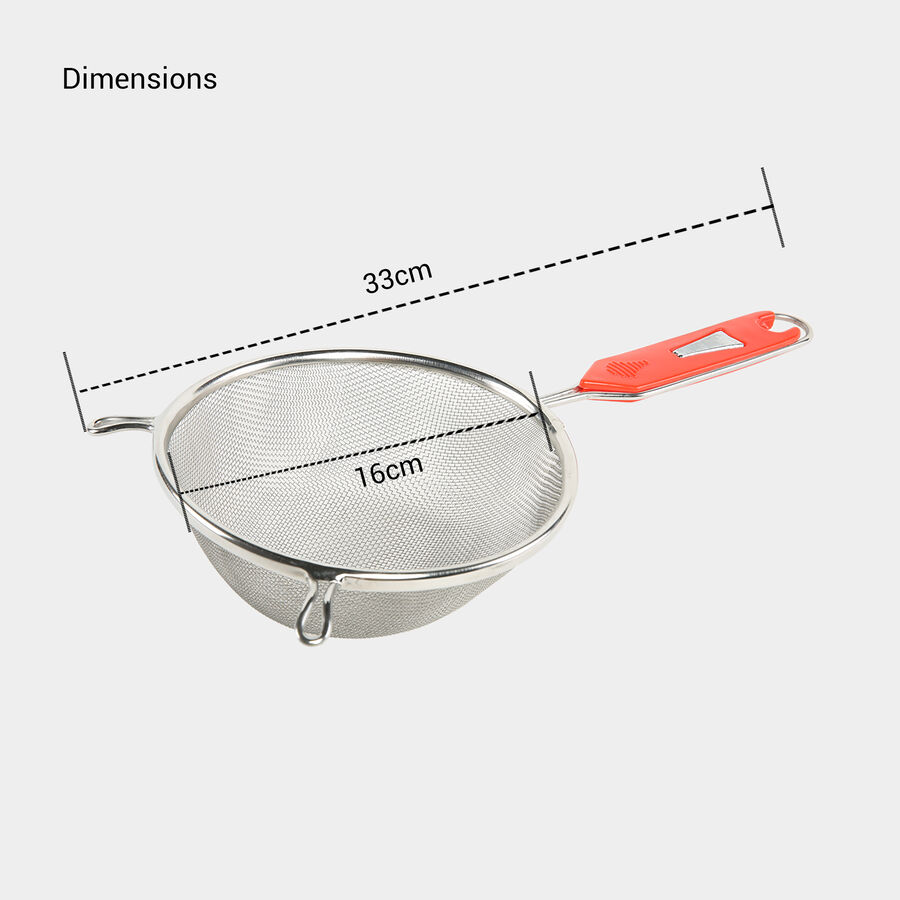 Stainless Steel Juice Strainer (16cm), , large image number null