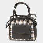 Women's Black Polyurethane Sling Bag, , small image number null