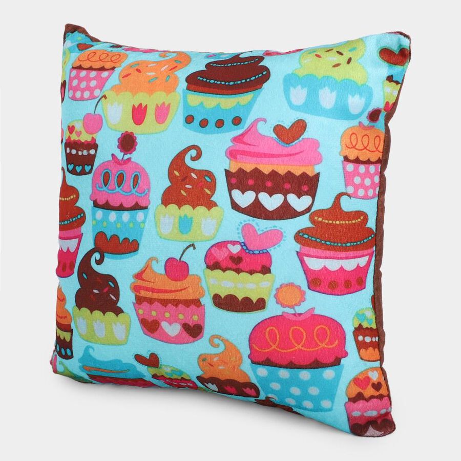 Blue Fabric Cushion, , large image number null