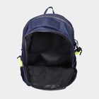 Dark Blue Polyester Backpack with Laptop Compartment, 30 L (Approx), , small image number null