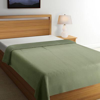 Green Microfiber Blanket
