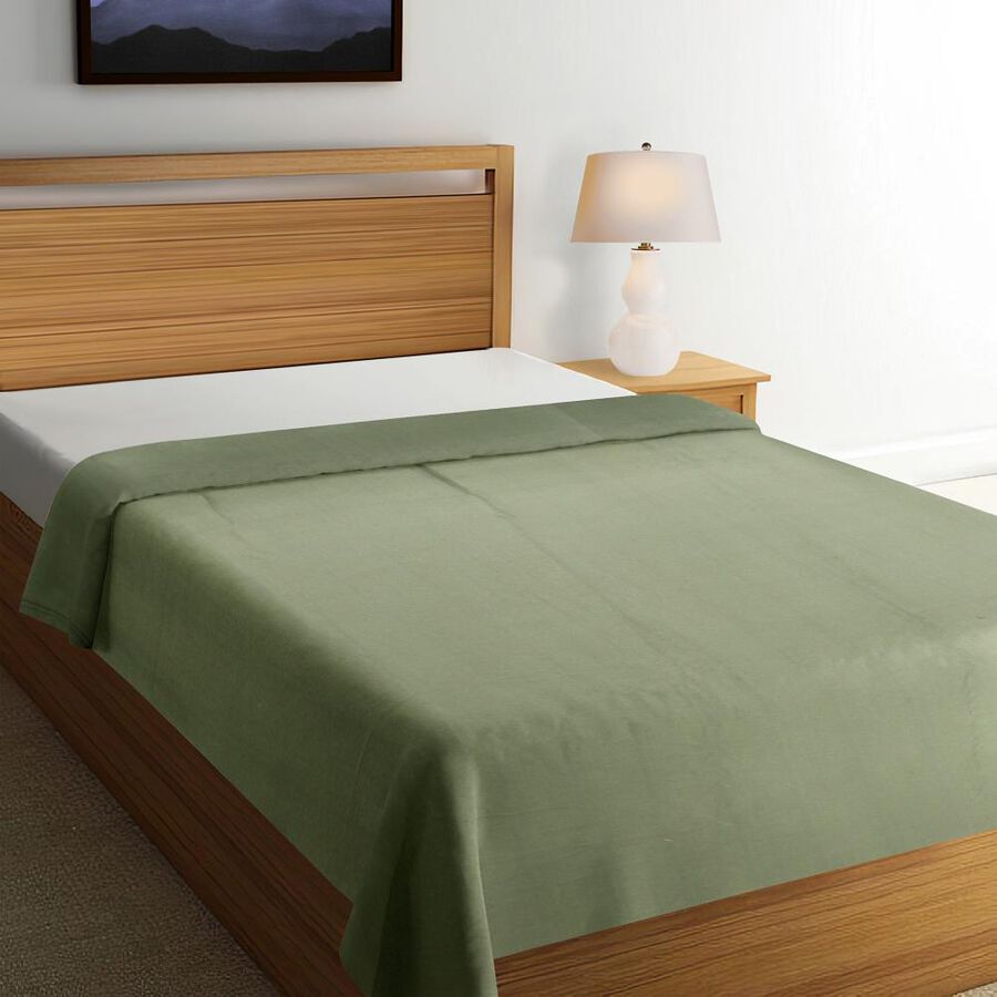Green Microfiber Blanket, , large image number null