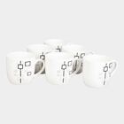 150 ml Bone China Cup, Set of 6, , small image number null