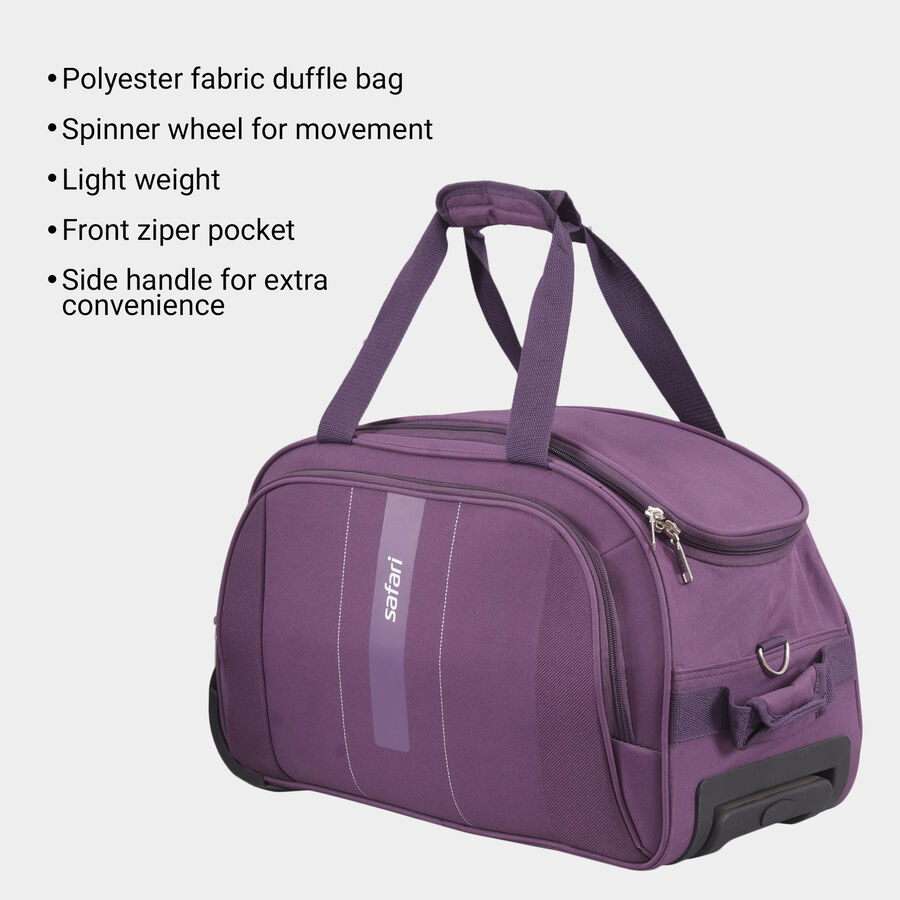 Polyester 2-Wheel Duffle Trolley Medium (55 cm), , large image number null