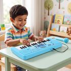 Gooyo Electronic Keyboard Plastic Mini Keyboard with Microphone, , small