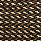 Brown Polyester Cotton Door Mat, , small image number null