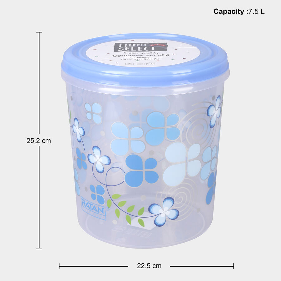 Plastic Container Set of 4, , large