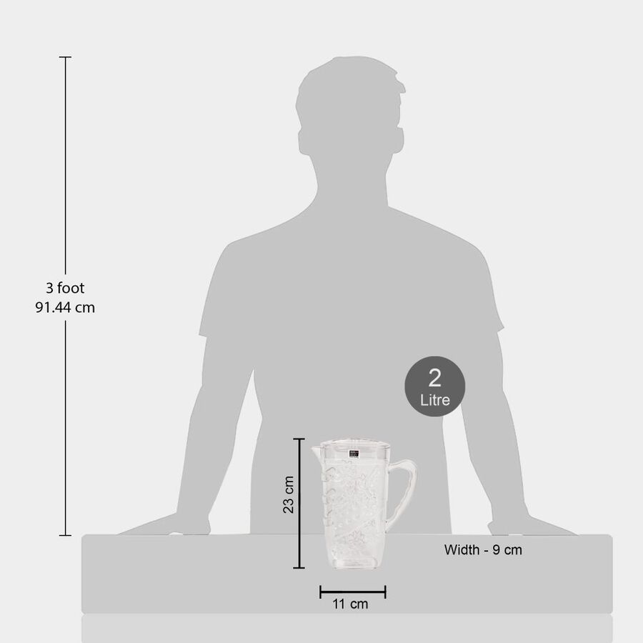 2L Plastic Jug, , large