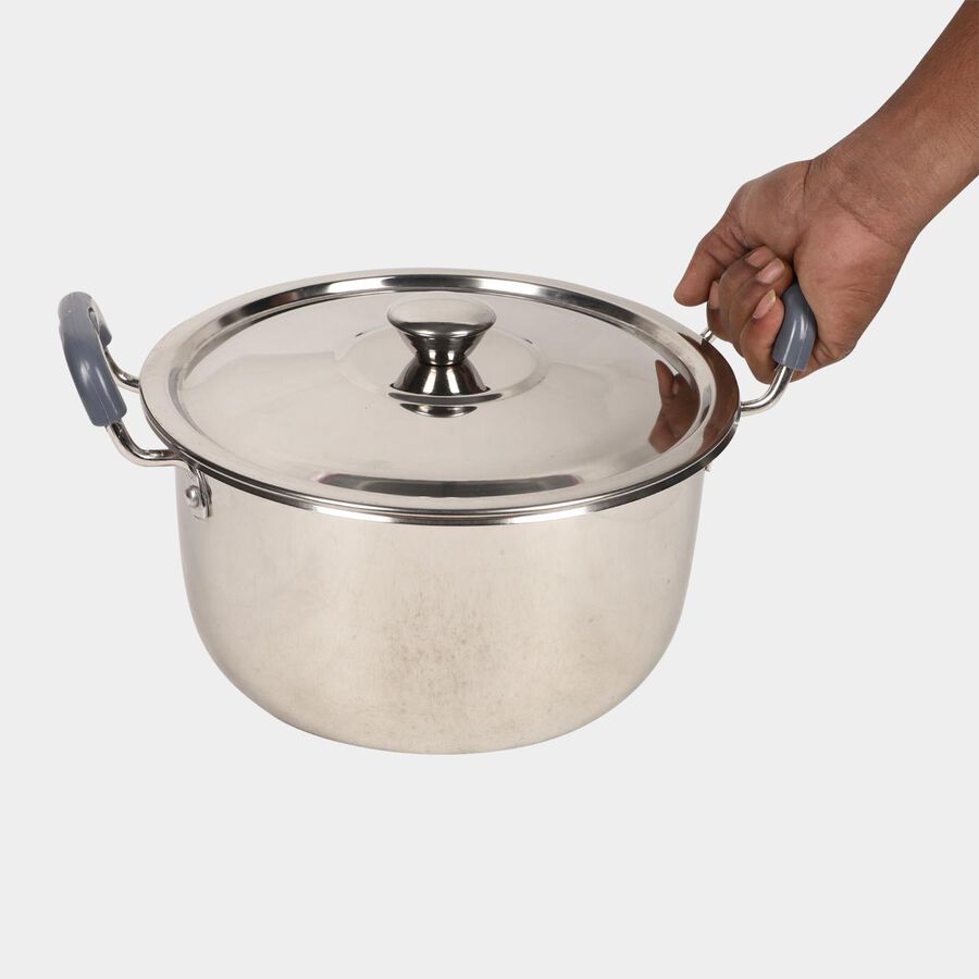 4.5 L Steel Cooking Pot, , large image number null