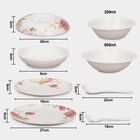 Melamine Dinner Set of 40, , small image number null