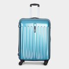 8-Wheel Light Blue Polypropylene Hard Case Trolley, Large, , small image number null