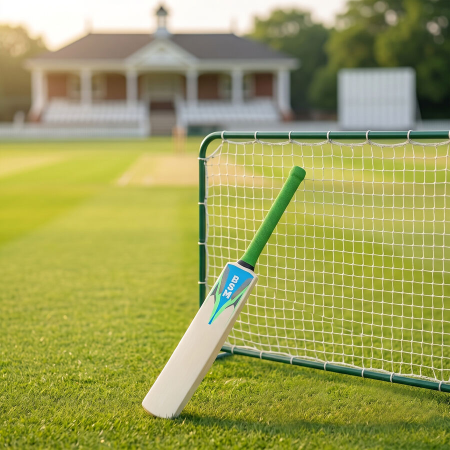 kid's Beige Polymide Cricket Bat, , large