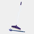 Plastic Bathroom Wiper With Handle And Toilet Brush - Set of 2, , small image number null