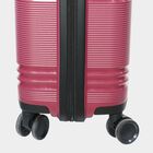8-Wheel Maroon PVC Matee Hard Case Trolley, Small, , small image number null