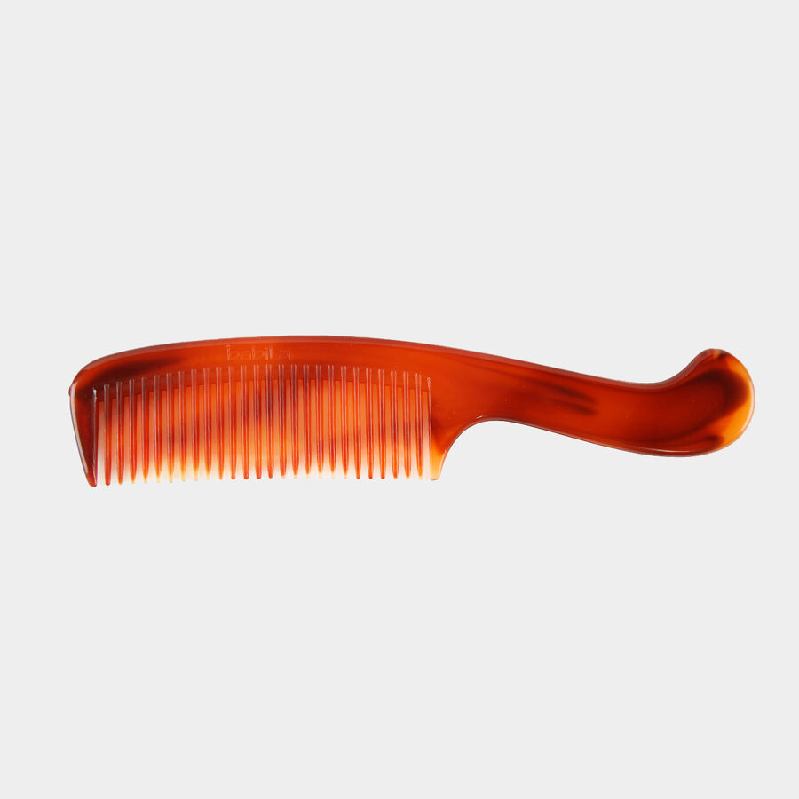 Plastic Hair Comb, Set of 2 - Colour/Design May Vary, , large image number null