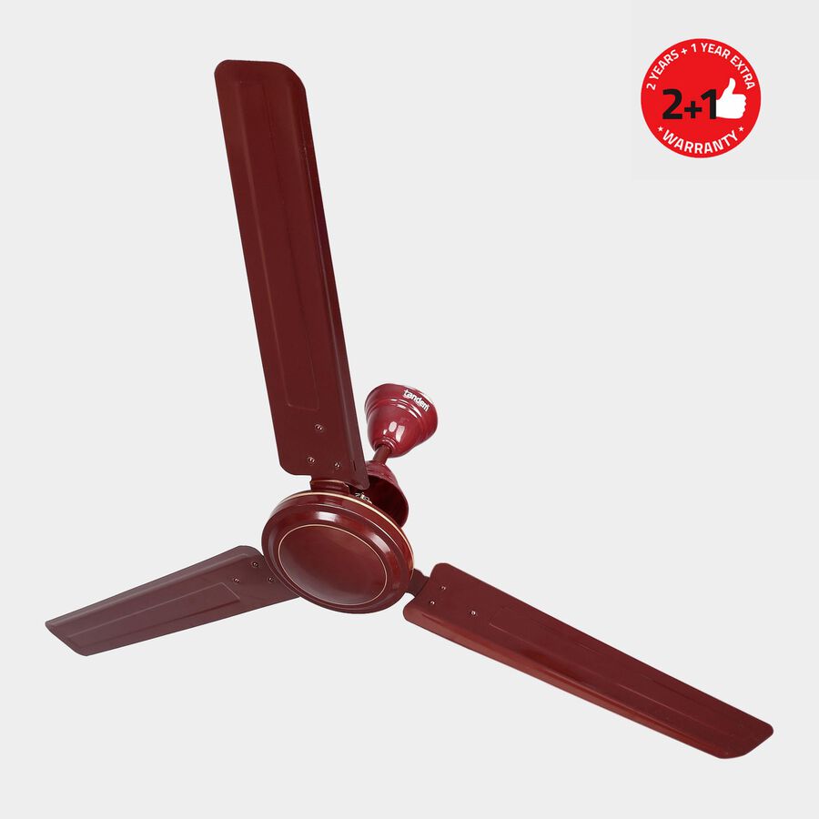 Ceiling Fan High Speed 75W Brown, , large image number null