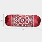 Maroon Polyester Bolster Cover, , small image number null