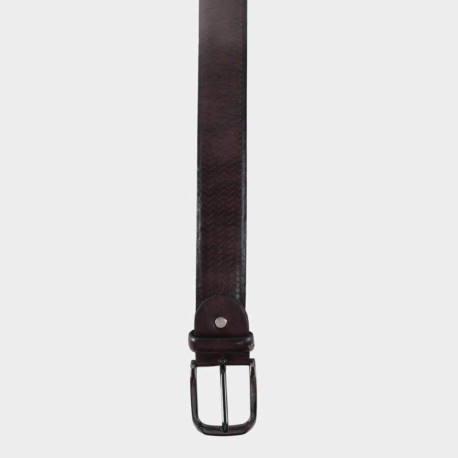 Men Casual Brown Belt (40 in.), , large image number null