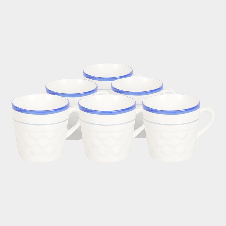 120 ml Stoneware Cup, Set of 6, , large image number null