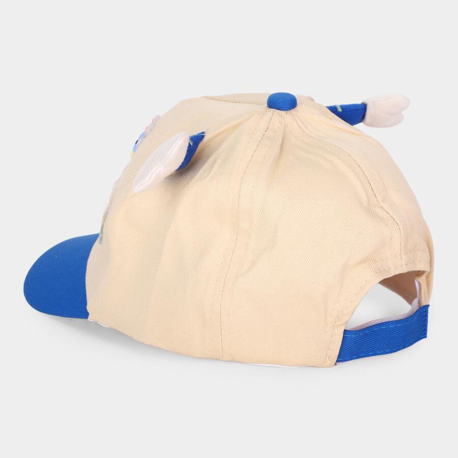 Kid's Blue Fabric Cap, , large