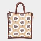 Brown JuteLunch Bag, , small