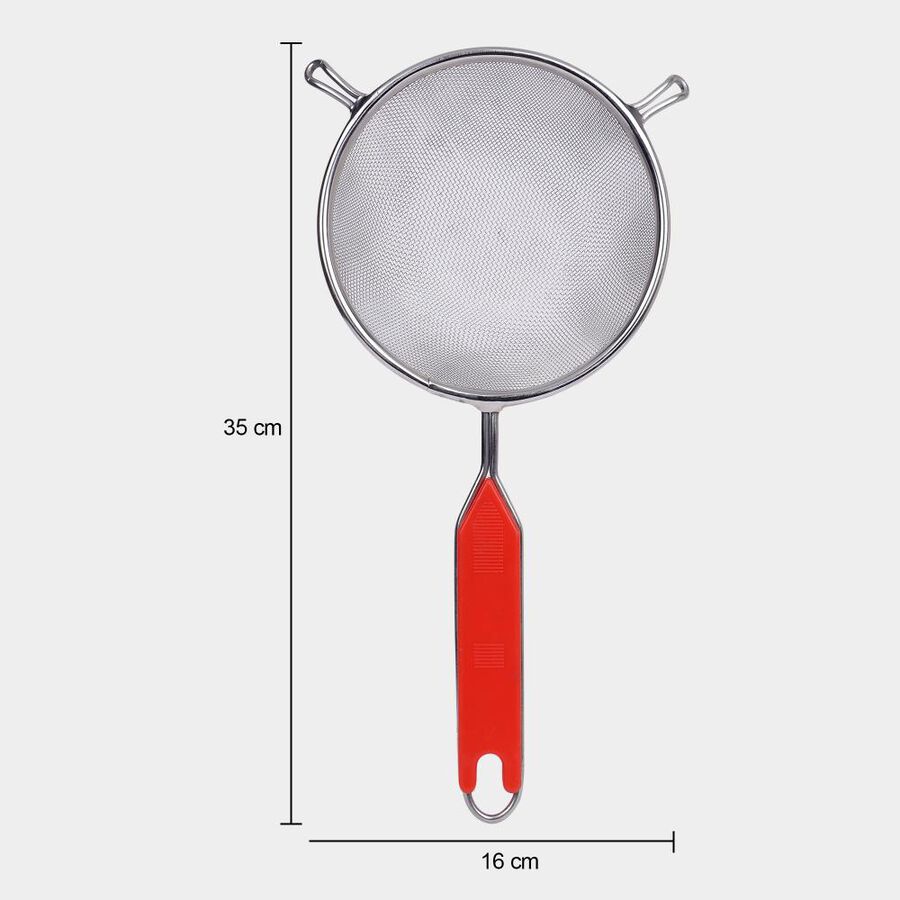 Steel Soup Strainer, 16 cm Dia., , large image number null