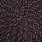Blue Polyester Cotton Door Mat, , small image number null