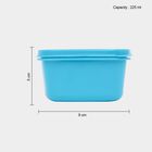एयर-टाइट प्लास्टिक कंटेनर, 3 का सेट, 225 ml X 3, , small image number null