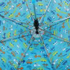 Blue Polyester Kids Umbrella, , small