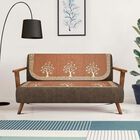 Brown Cotton Blend Sofa Cover, , small image number null