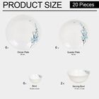 Opalware Dinner Set 20 Pcs, , small image number null