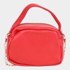 Women's Polyurethane Zipper Sling Bag, , small image number null