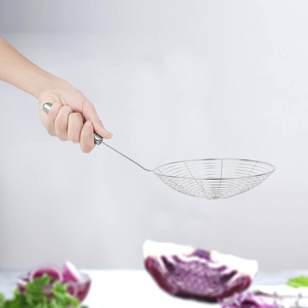 Stainless Steel Deep Fry Strainer/Zara Stainless Steel Deep Fry Strainer/Zara