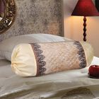 Beige Microfiber Bolster Cover, , small image number null