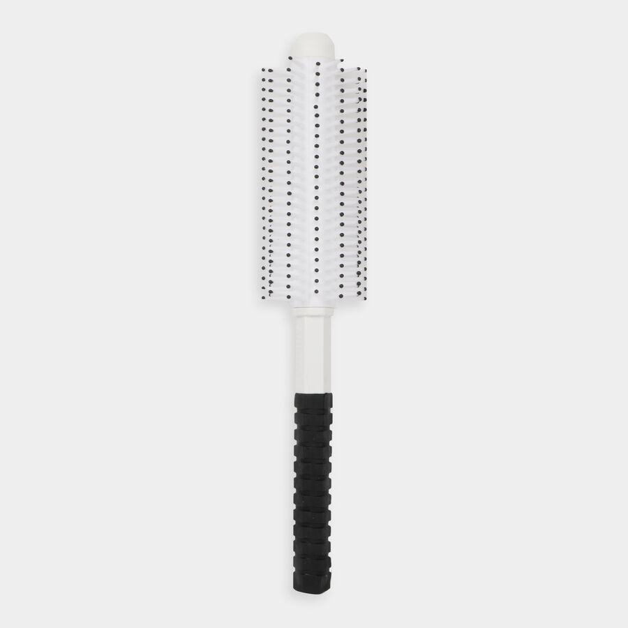 Unisex Plastic Hair Brush - Colour/Design May Vary, , large image number null