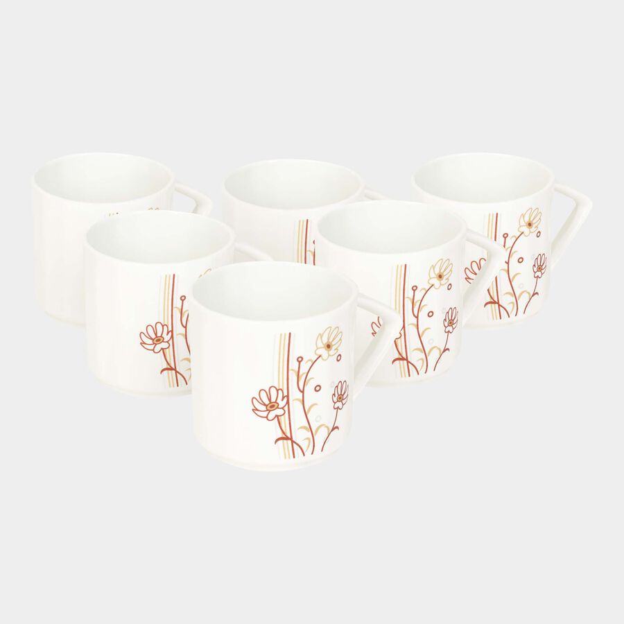 160 ml Bone China Mug Set of 6, , large image number null