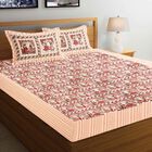 King Size Cotton Bedcover With Pillow Cover, , small image number null