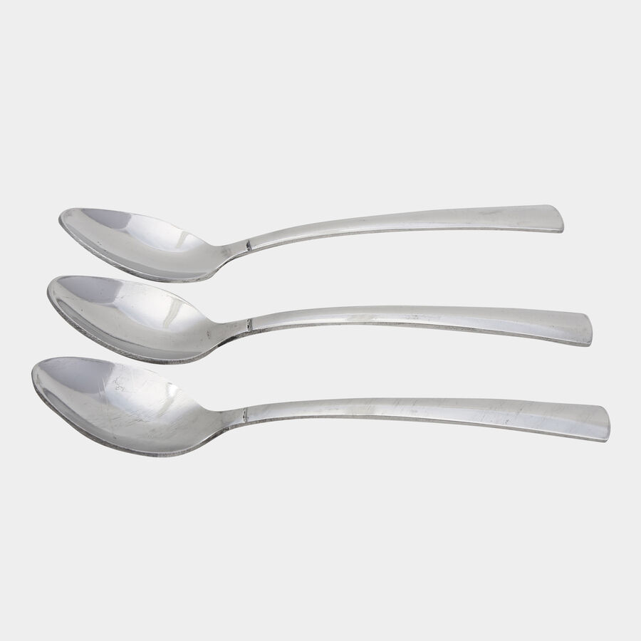 Stainless Steel Tea Spoon - 4 Pcs., , large image number null