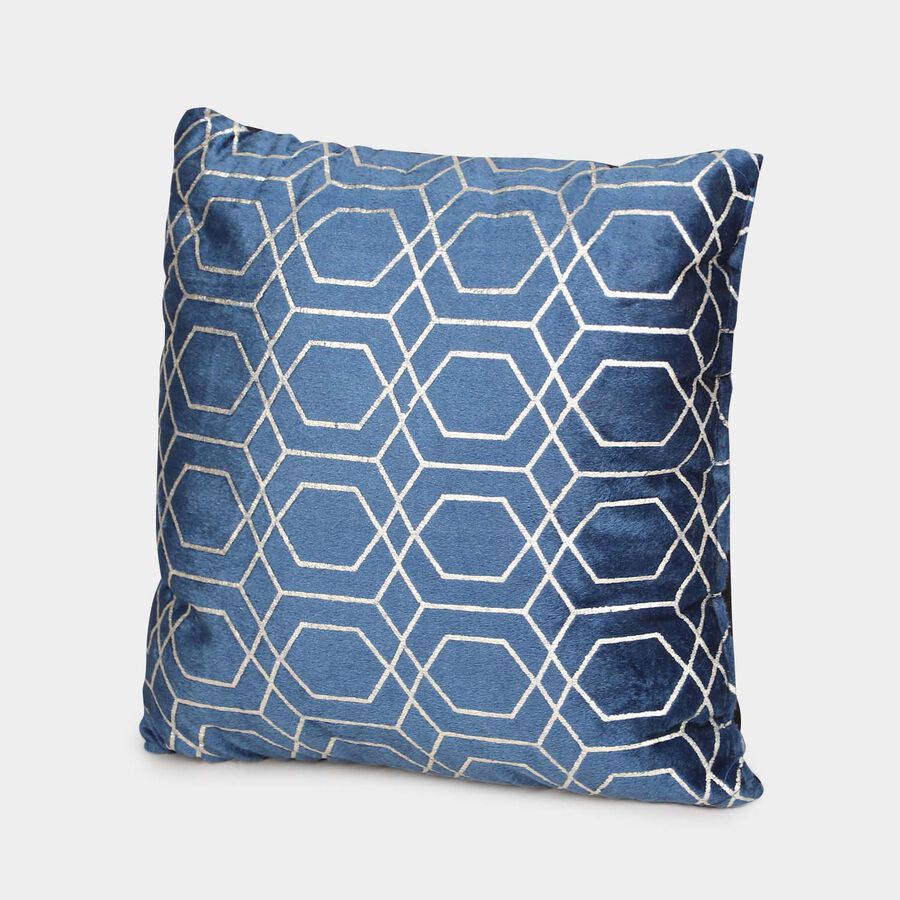 Blue Microfiber Cushion, , large image number null