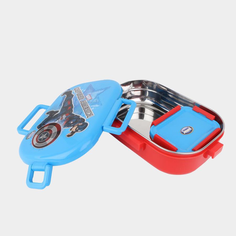 Steel Lunch Box, 2 Containers, , large image number null