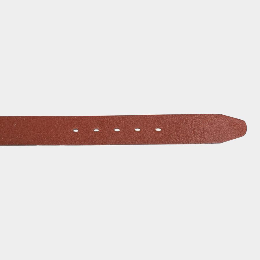 Men's Polyurethane Casual Belt, Size 36, Textured, , large image number null