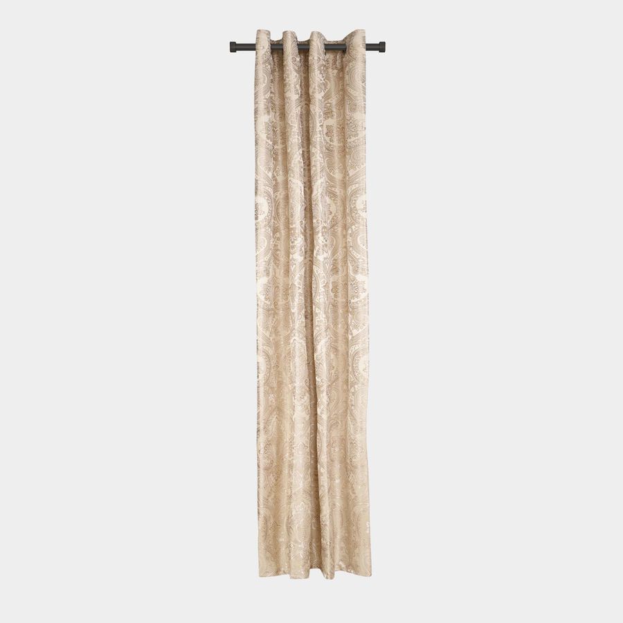 7ft. Cream Microfiber Door Curtain, , large image number null