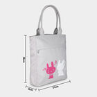 Grey Fabric-Polyester Shopping Bag, , small